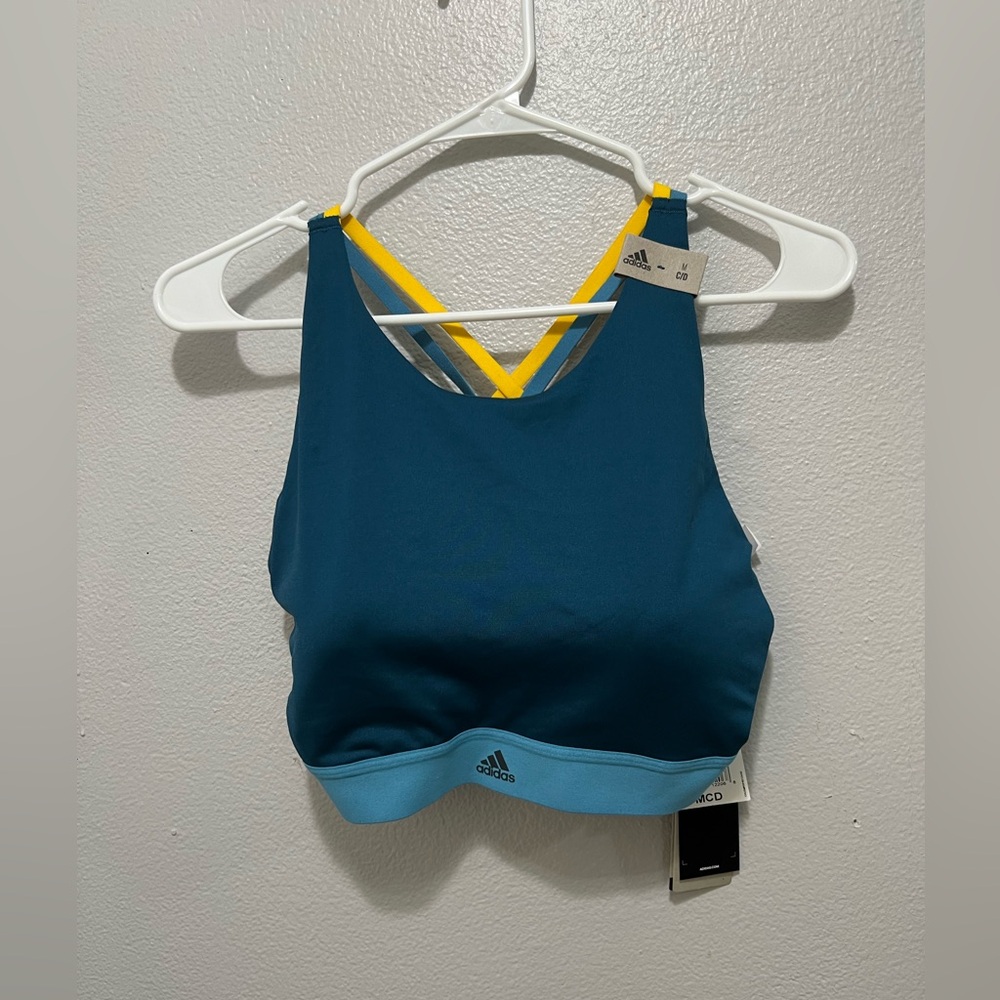 Adidas nwt size medium C/D halter bra
